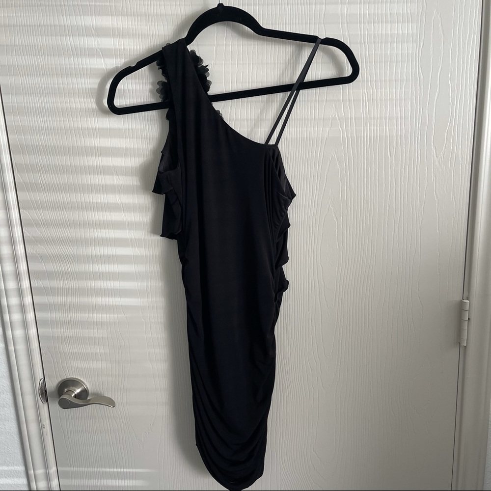 BToo Black Cocktail Body Fitting Dress - Picture 2 of 7